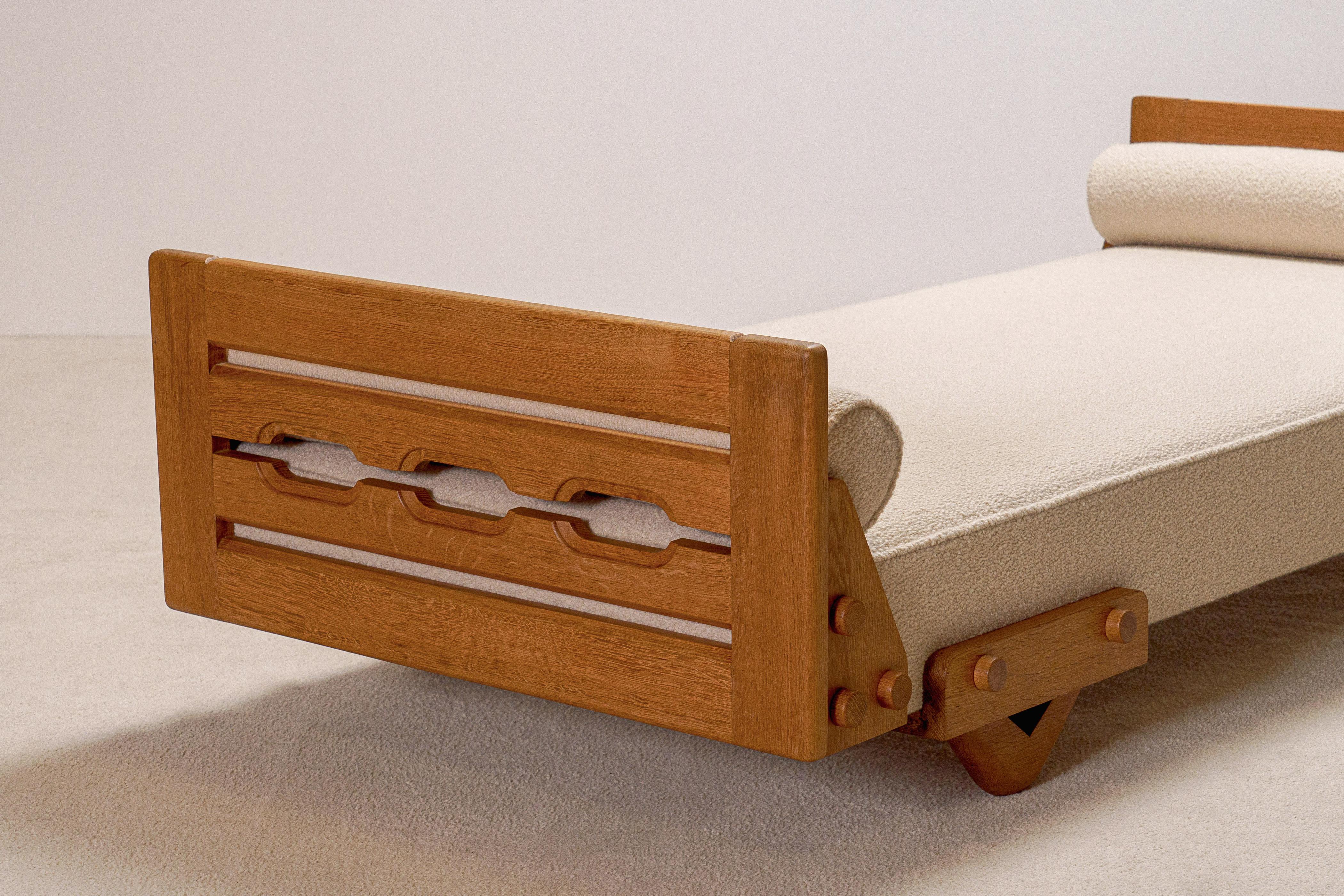Quercia Guillerme e Chambron, Rare Daybed for Votre Maison