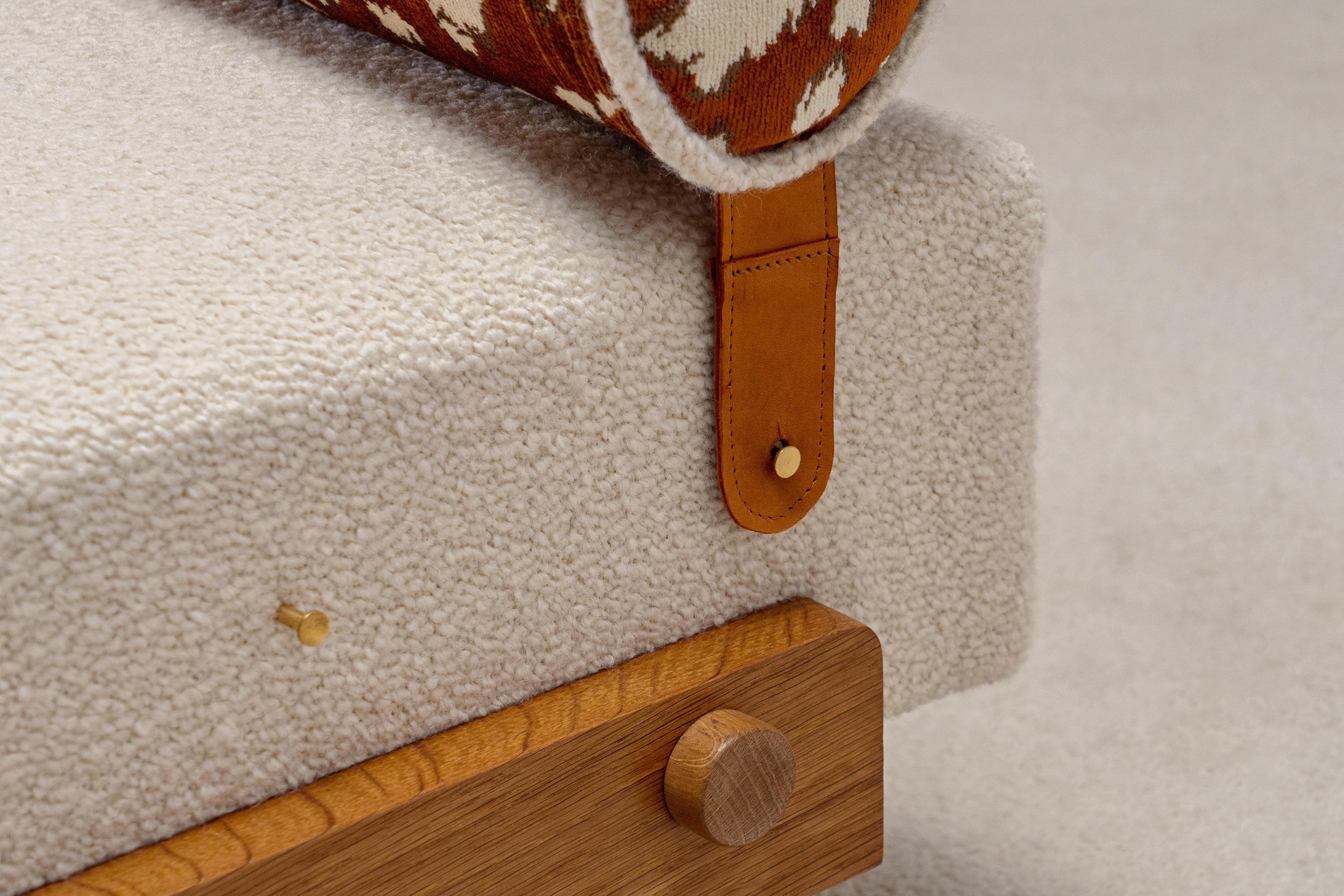 Guillerme e Chambron, Rare Daybed for Votre Maison