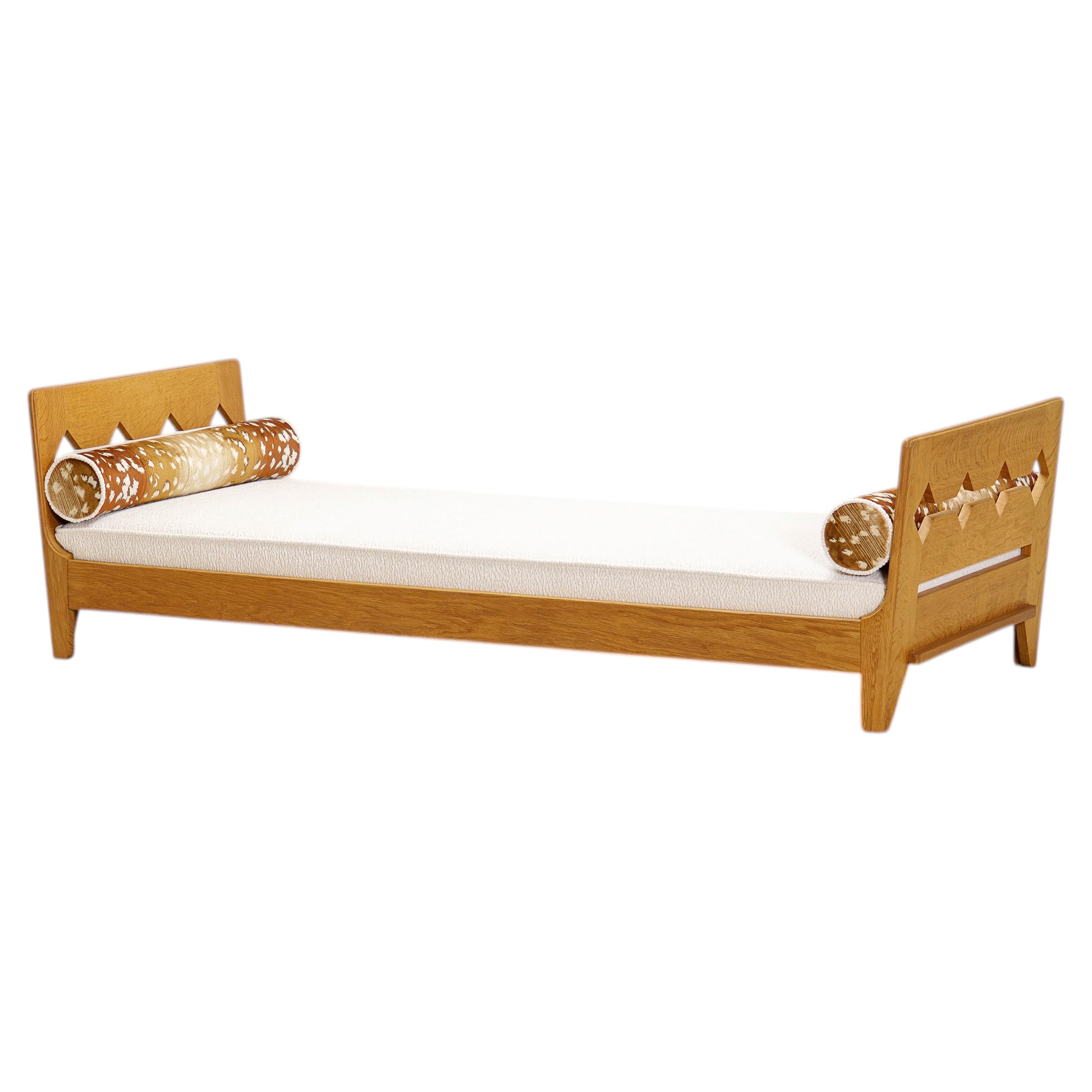 Guillerme and Chambron, Rare Daybed for Votre Maison", 1960.