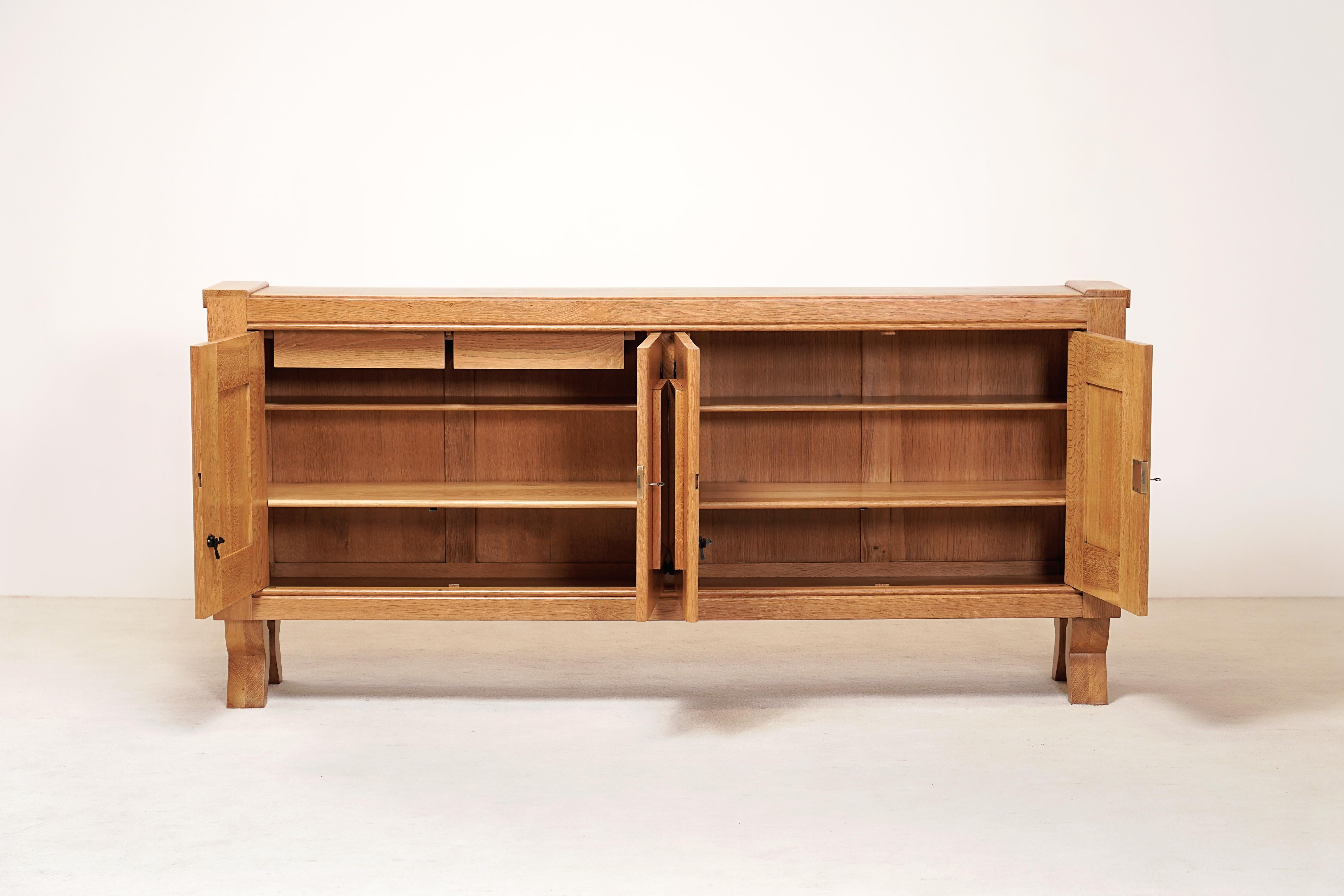Guillerme and Chambron, Rare Early Period Sideboard for Votre Maison