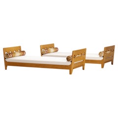 Guillerme and Chambron, Rare Pair of Daybeds for Votre Maison", 1960.