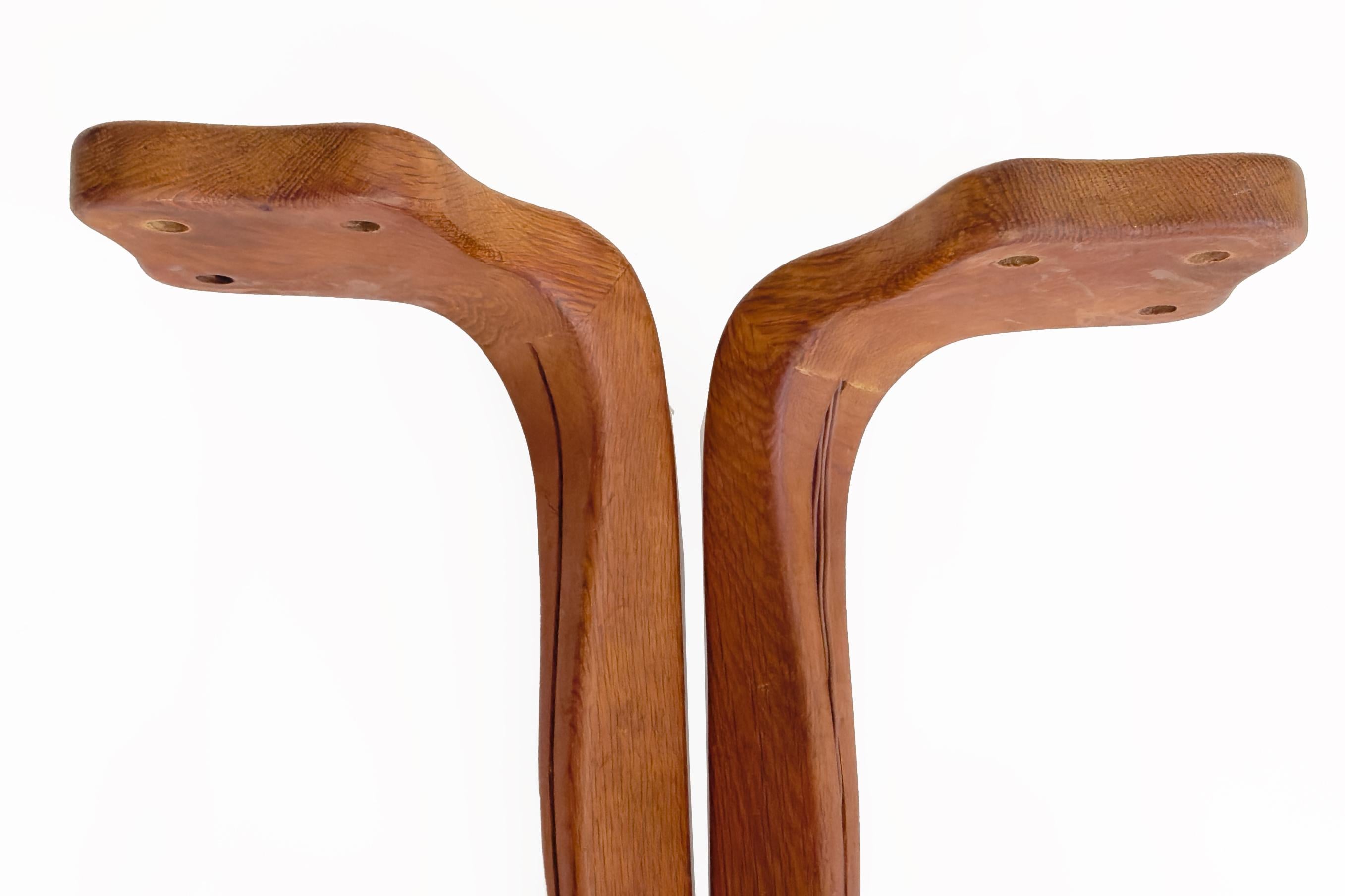 Guillerme, Chambron e Danikowski - Lampadario del XX secolo in Oak e Opalina in vendita 3