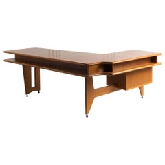 Guillerme and Chambron Architectural Oak Desk