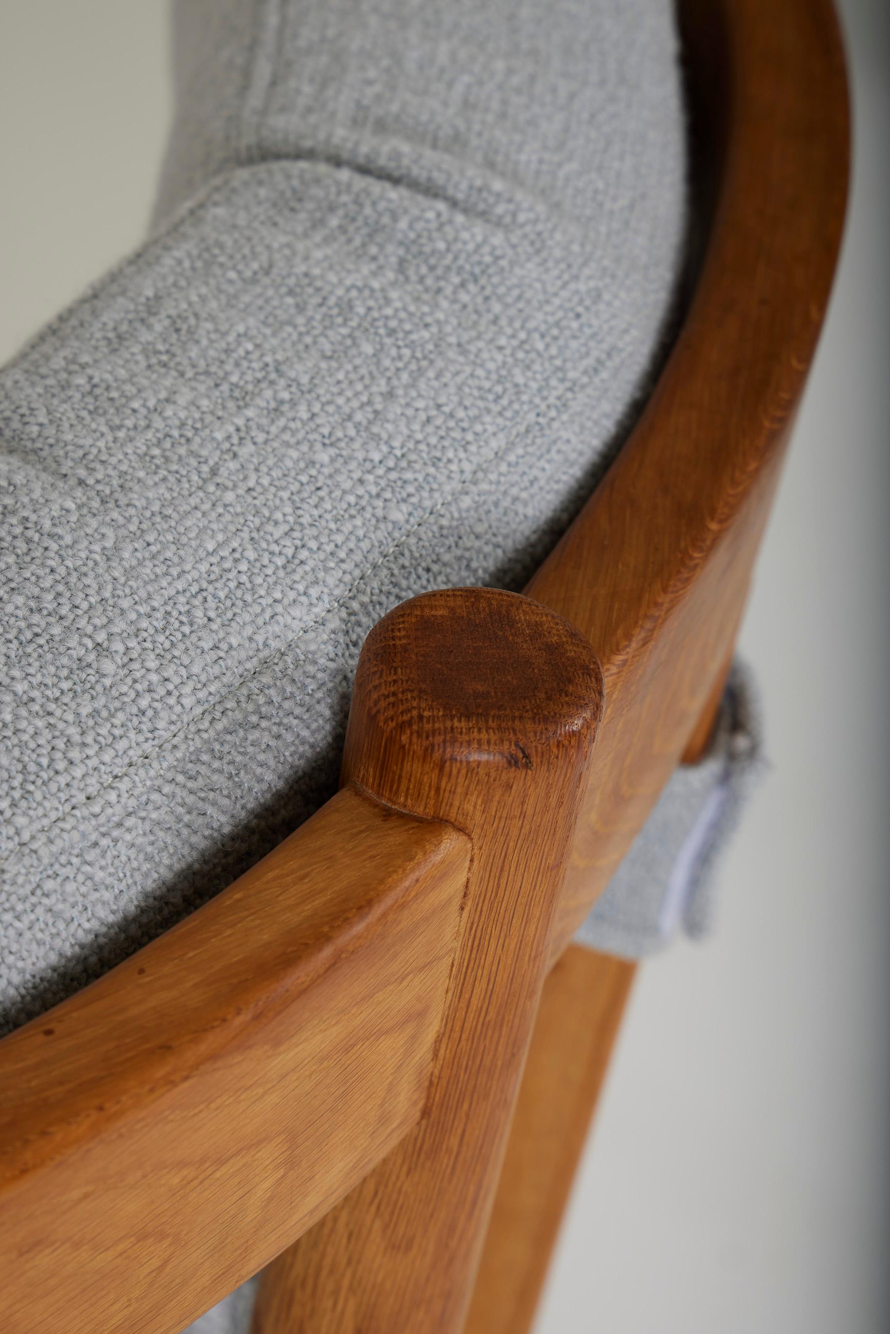 Sillón Guillerme & Chambron, años 60 en venta 7