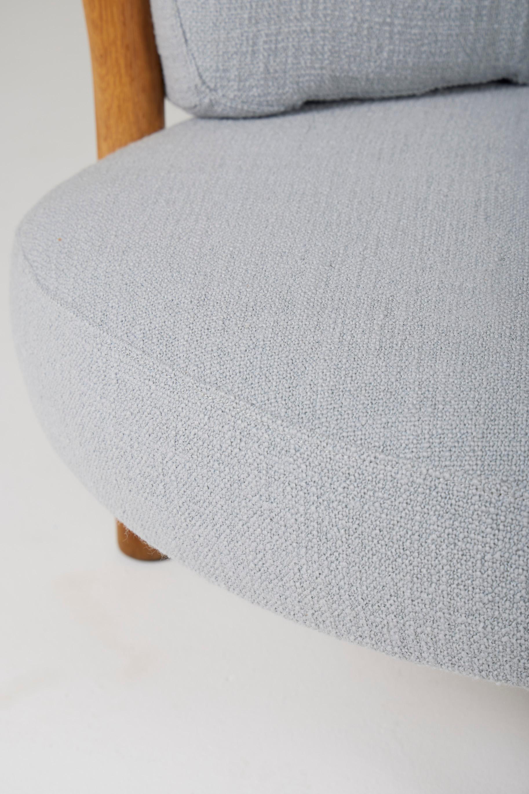 Sillón Guillerme & Chambron, años 60 en venta 9