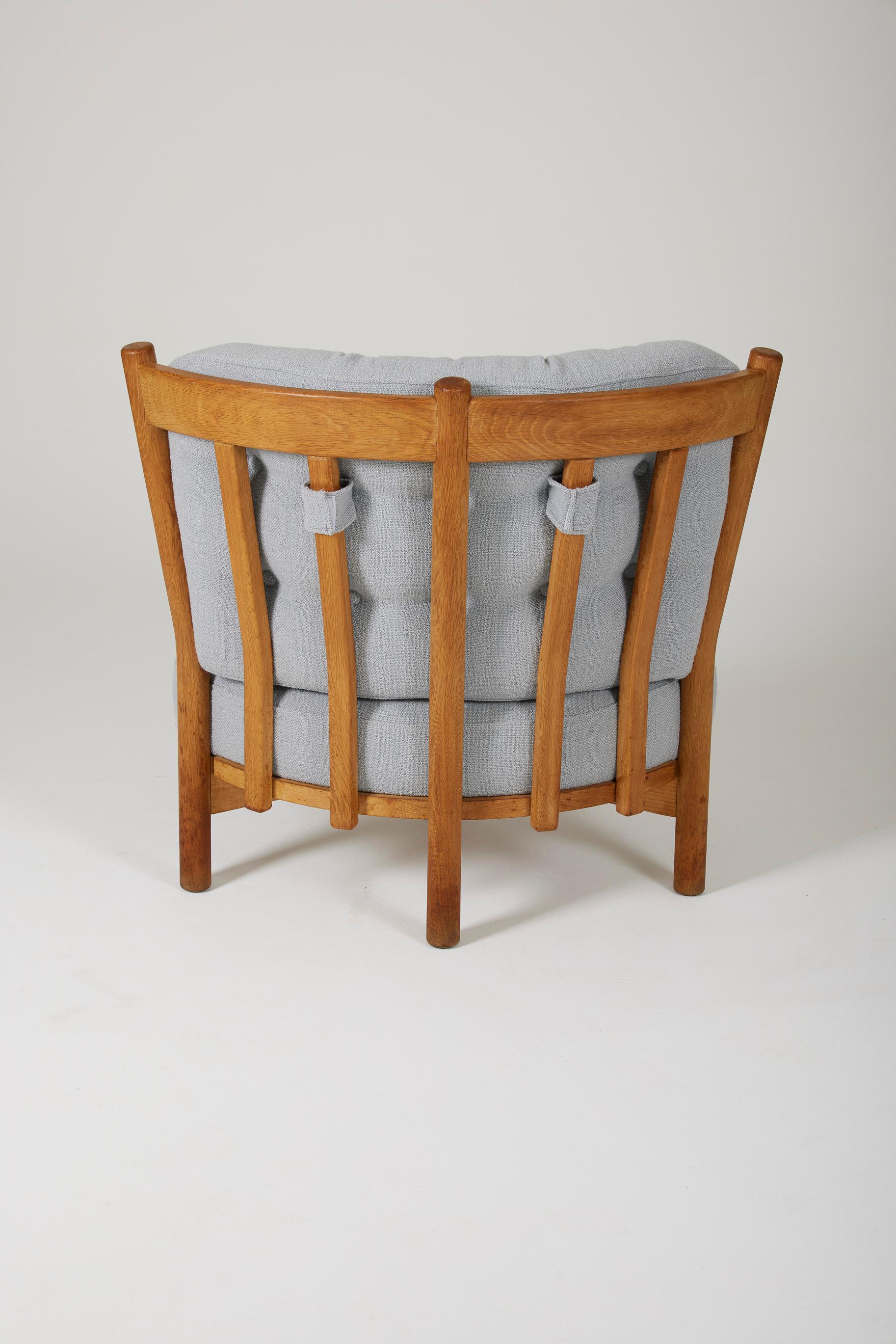 Sillón Guillerme & Chambron, años 60 Madera en venta