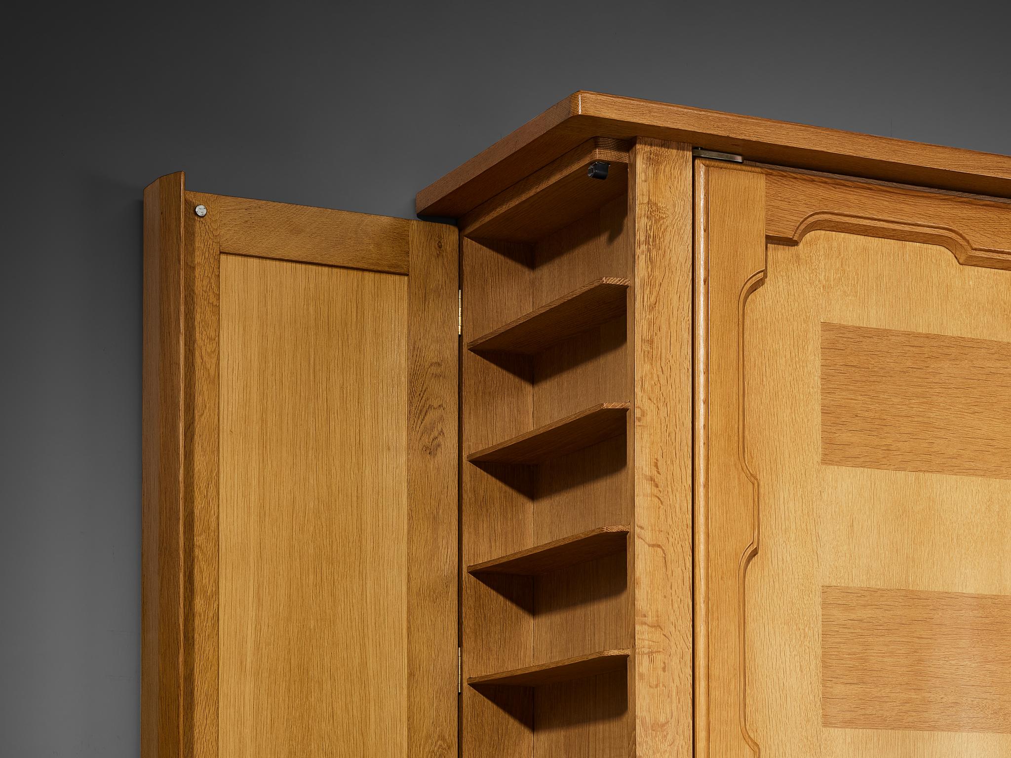 Guillerme & Chambron 'Bouvine' Cabinet in Oak  1