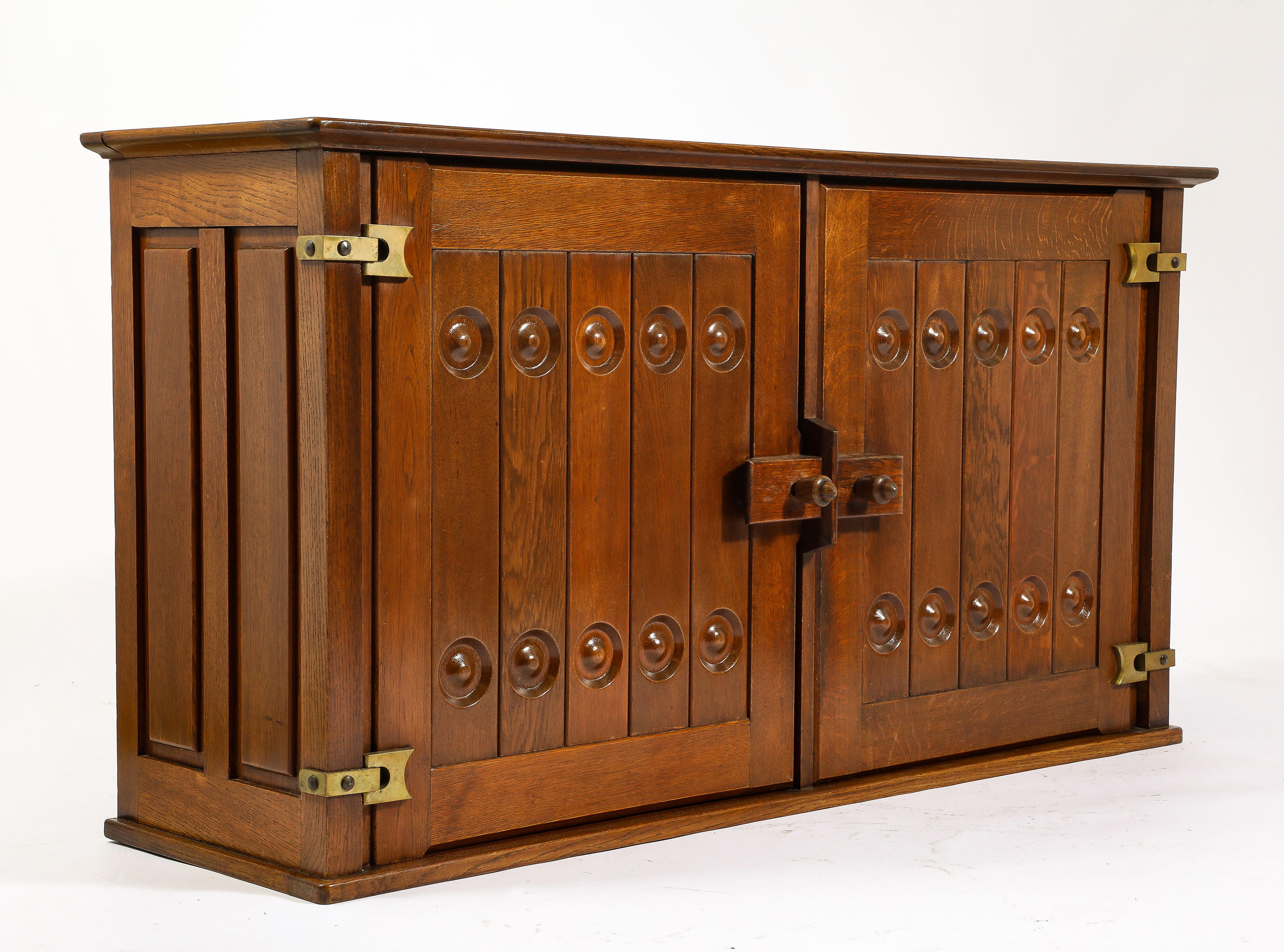 Guillerme & Chambron Cabinet, France 1960's For Sale 6