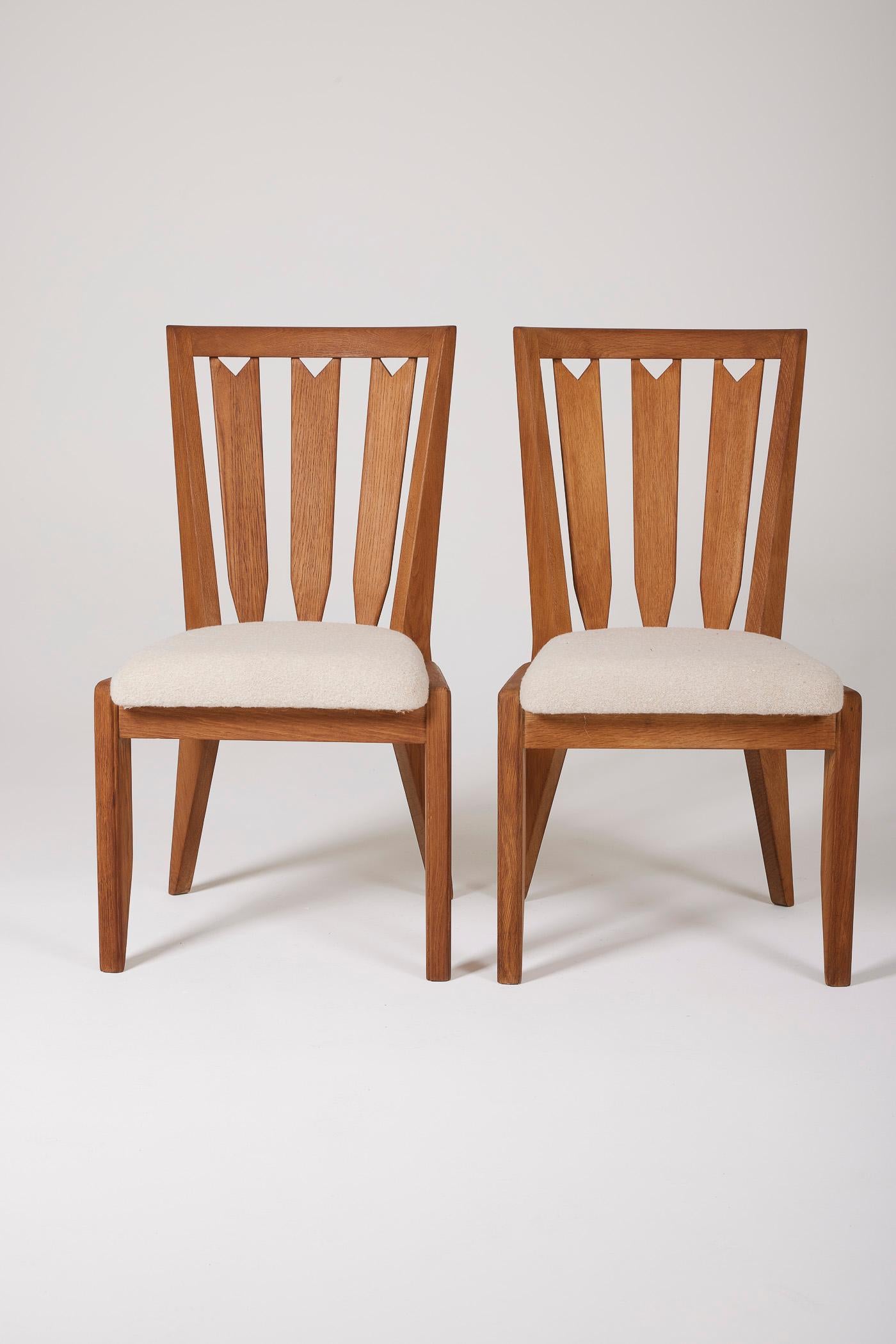 Guillerme & Chambron chair For Sale 8