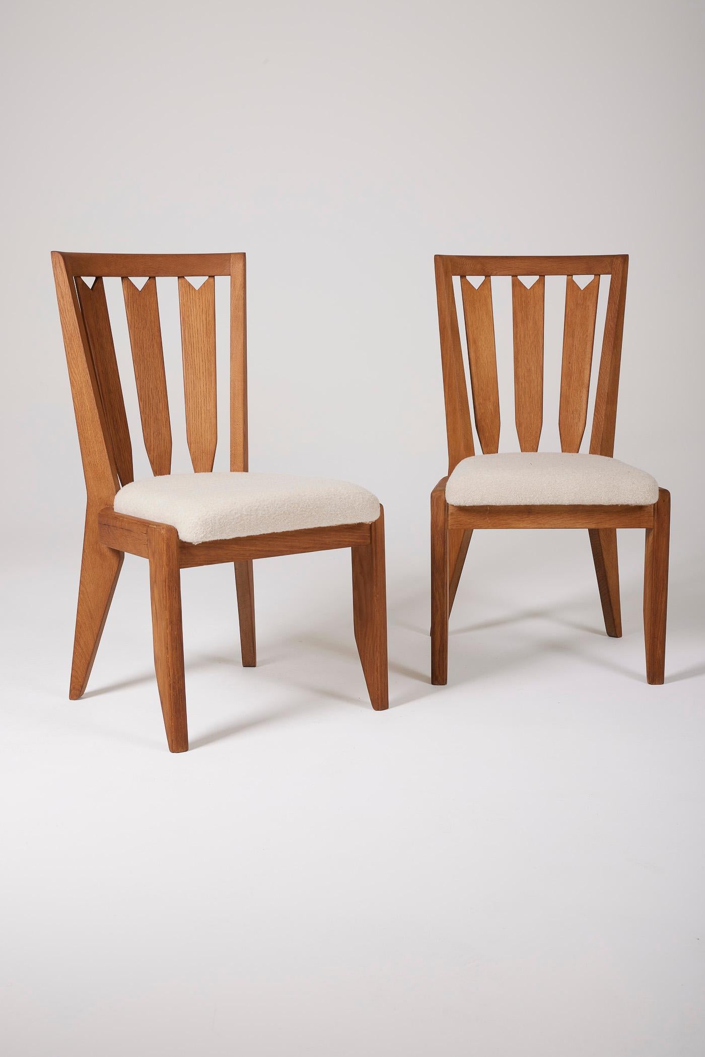 Guillerme & Chambron chair For Sale 9