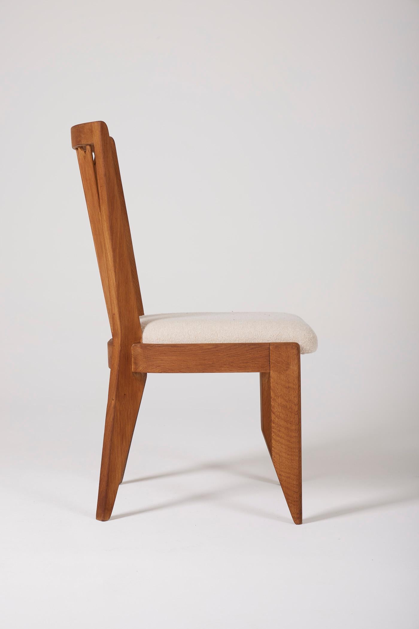 Wood Guillerme & Chambron chair