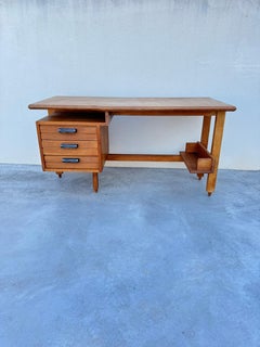 Scrivania di design Guillerme & Chambron, edizione "votre Maison", Francia, anni '60 circa