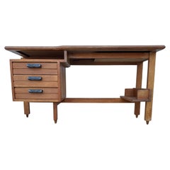Guillerme & Chambron design desk, " votre Maison " edition, France circa 1960's