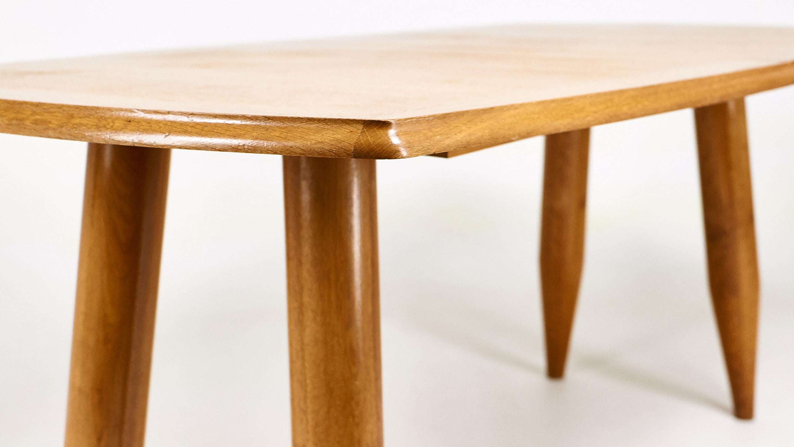 Mid-20th Century Guillerme & Chambron, Dining Table, circa 1960