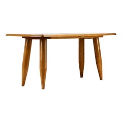 Guillerme & Chambron, Dining Table, circa 1960