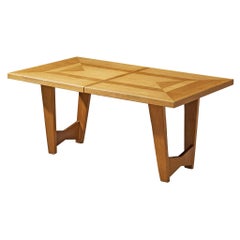 Guillerme & Chambron Dining Table in Solid Oak