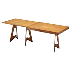 Guillerme & Chambron Extendable Dining Table in Oak