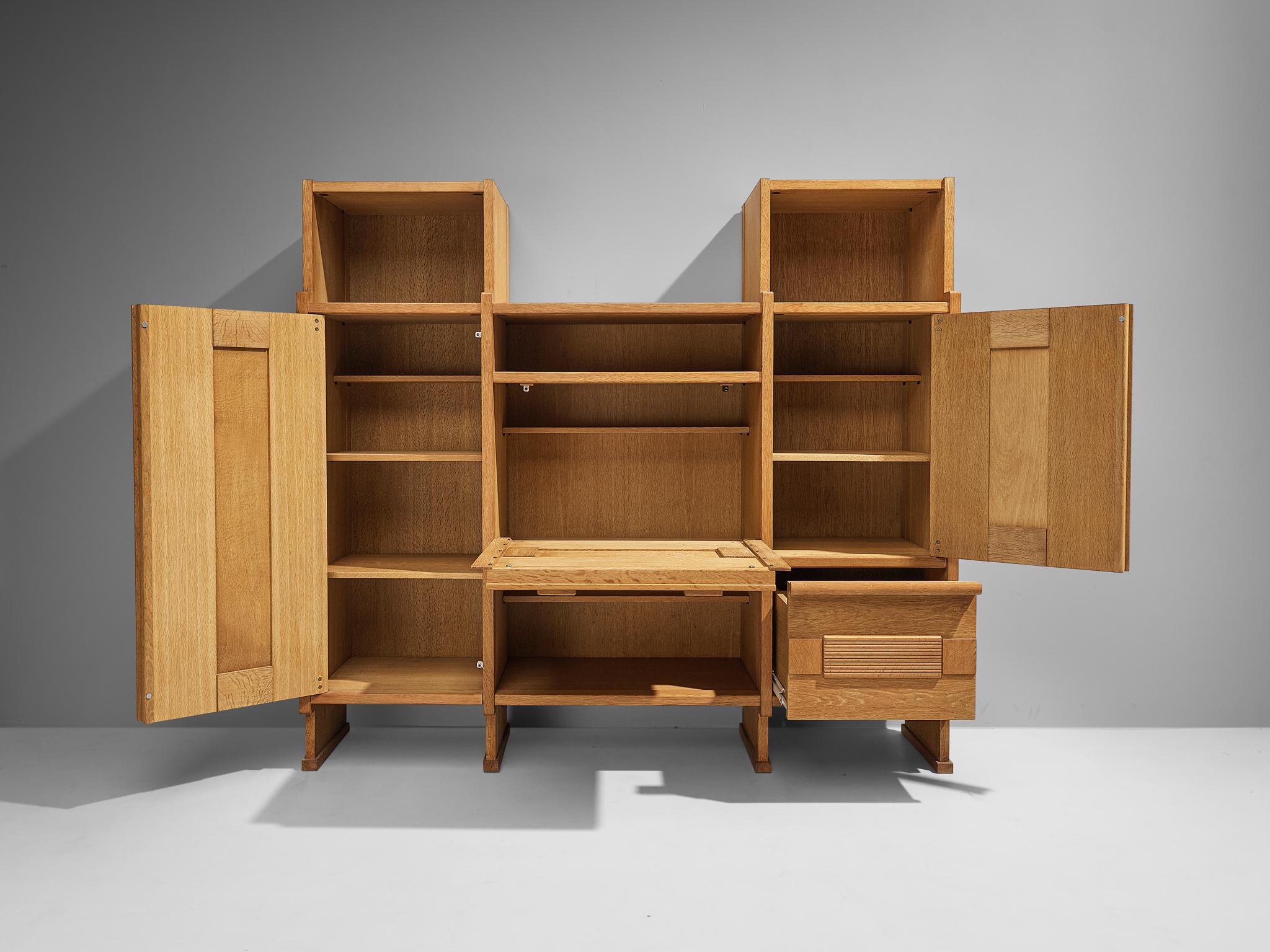 Guillerme & Chambron for Votre Maison Highboard in Oak 3