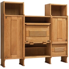 Guillerme & Chambron for Votre Maison Highboard in Oak