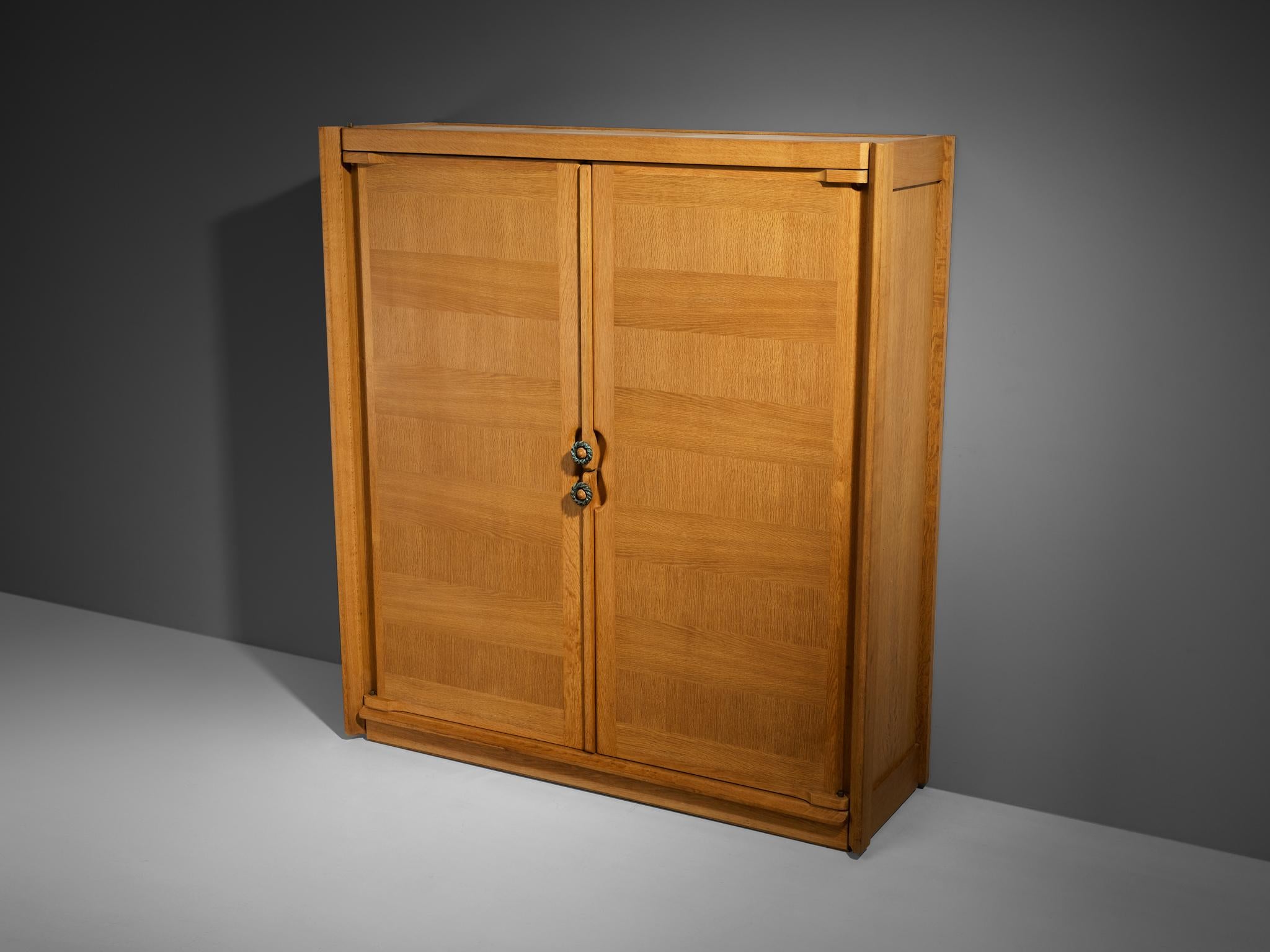 Guillerme & Chambron for Votre Maison Highboard with Ceramic Handles 2