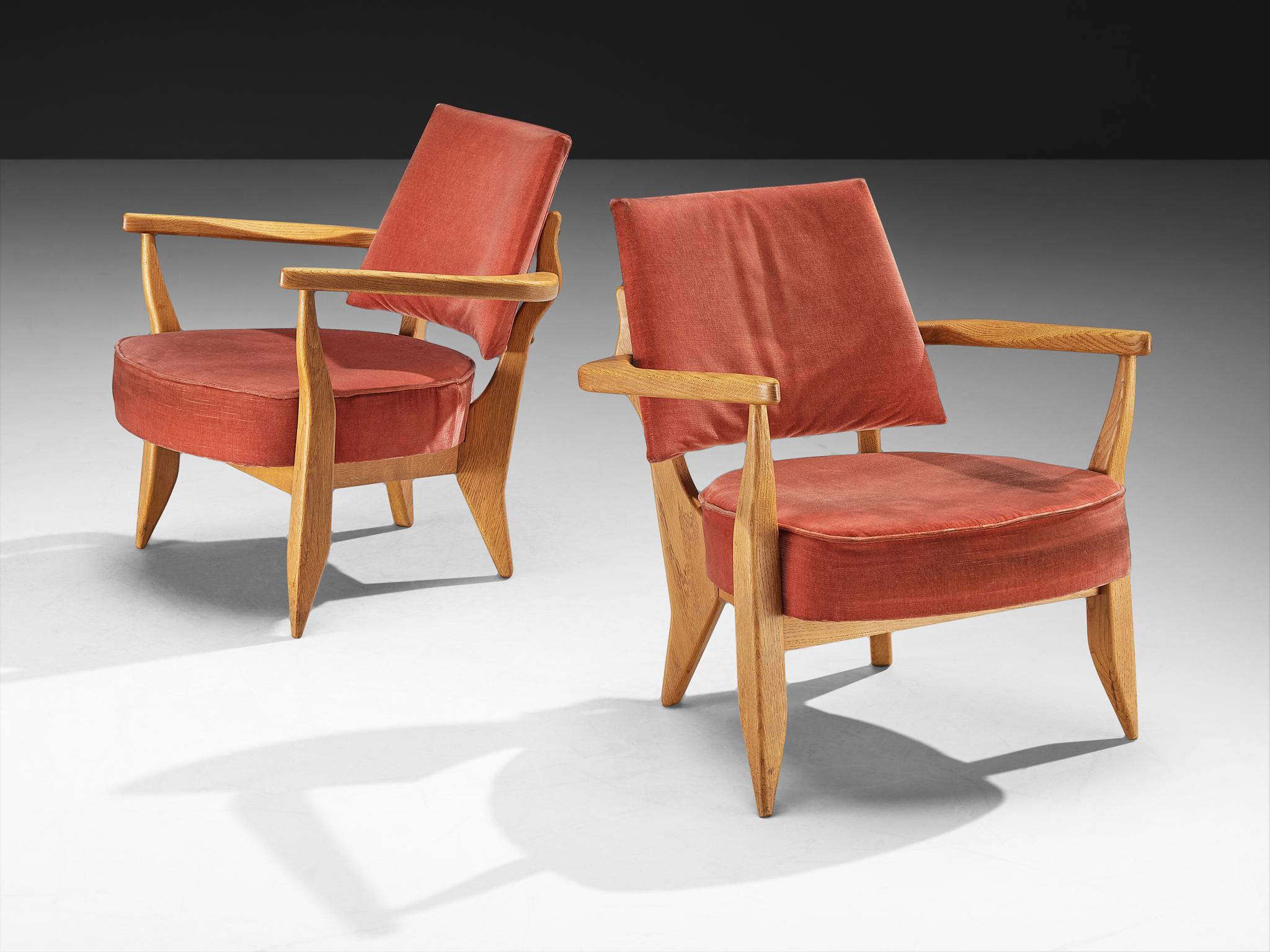 Guillerme & Chambron für Votre Maison 'Mortagne' Lounge-Stühle im Zustand „Gut“ im Angebot in Waalwijk, NL