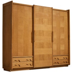 Guillerme & Chambron for Votre Maison Wardrobe in Oak