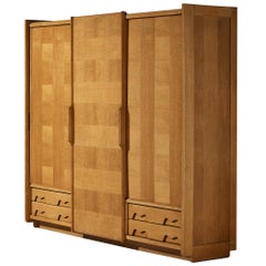 Guillerme & Chambron for Votre Maison Wardrobe in Oak