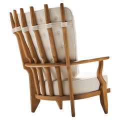 Used Guillerme & Chambron 'Grand Repos' Lounge Chair 