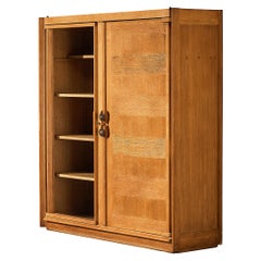 Credenza Guillerme & Chambron in Oak con maniglie in ceramica