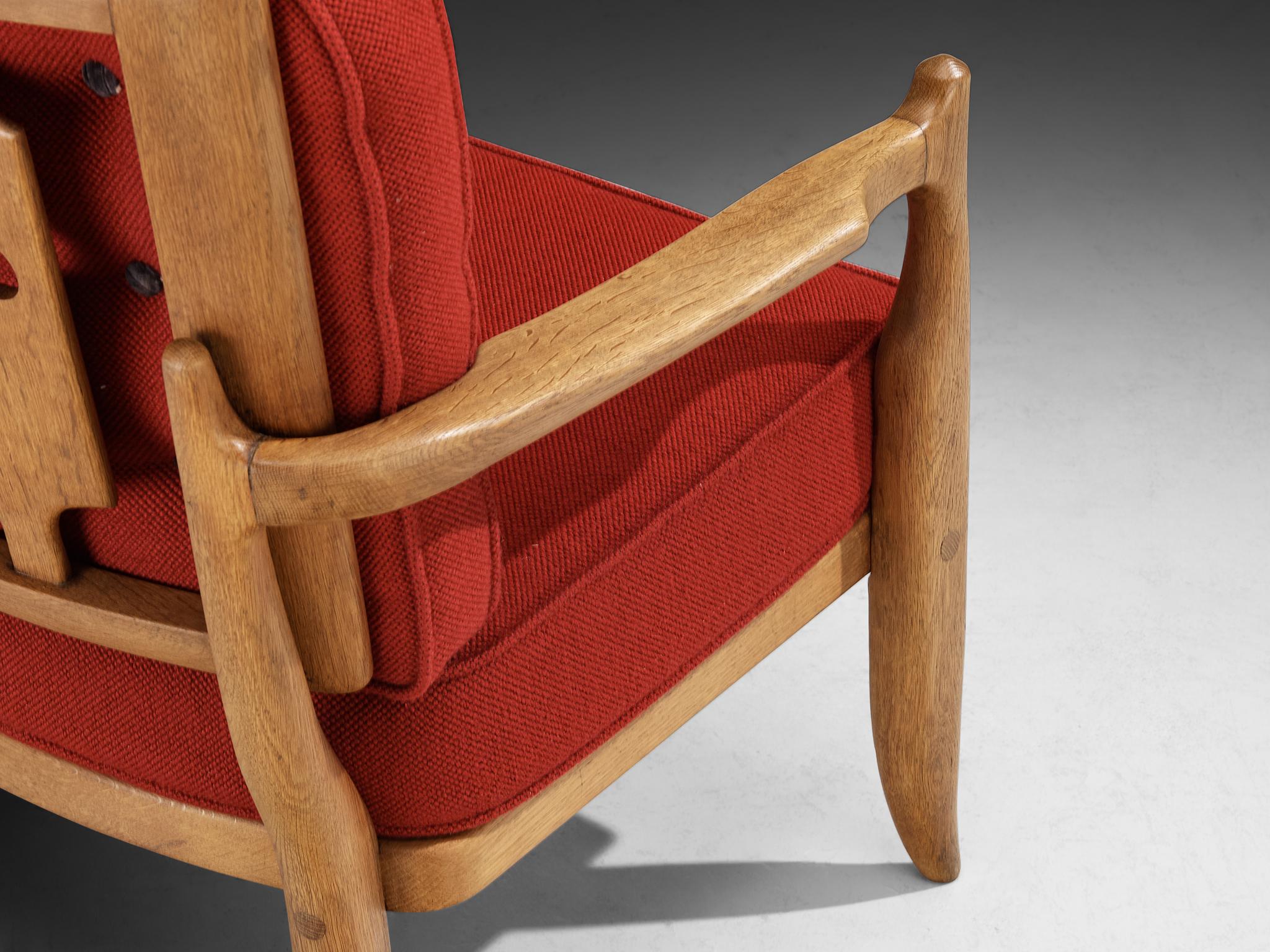 Tessuto Sedia da salotto 'Jose' di Guillerme & Chambron in Oak in vendita