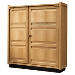 Guillerme & Chambron Large Cabinet in Oak 