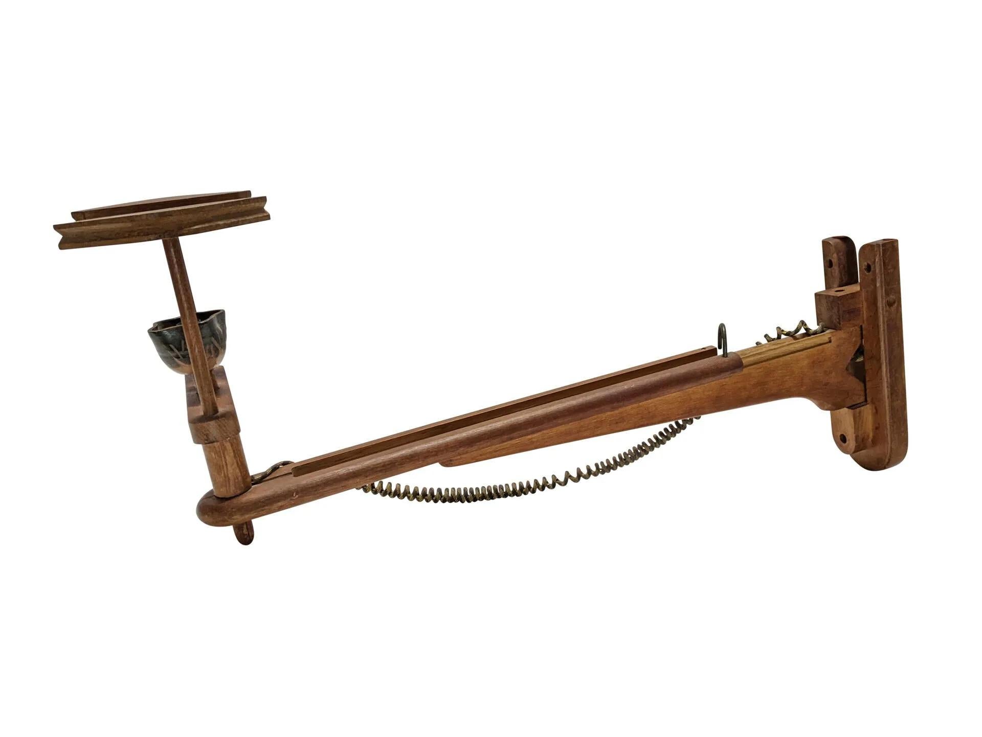 Guillerme  Chambron large wall lamp with swivel and sliding arm,circa 1950/1960