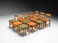 Guillerme & Chambron 'Lorraine' Dining Chairs in Solid Oak