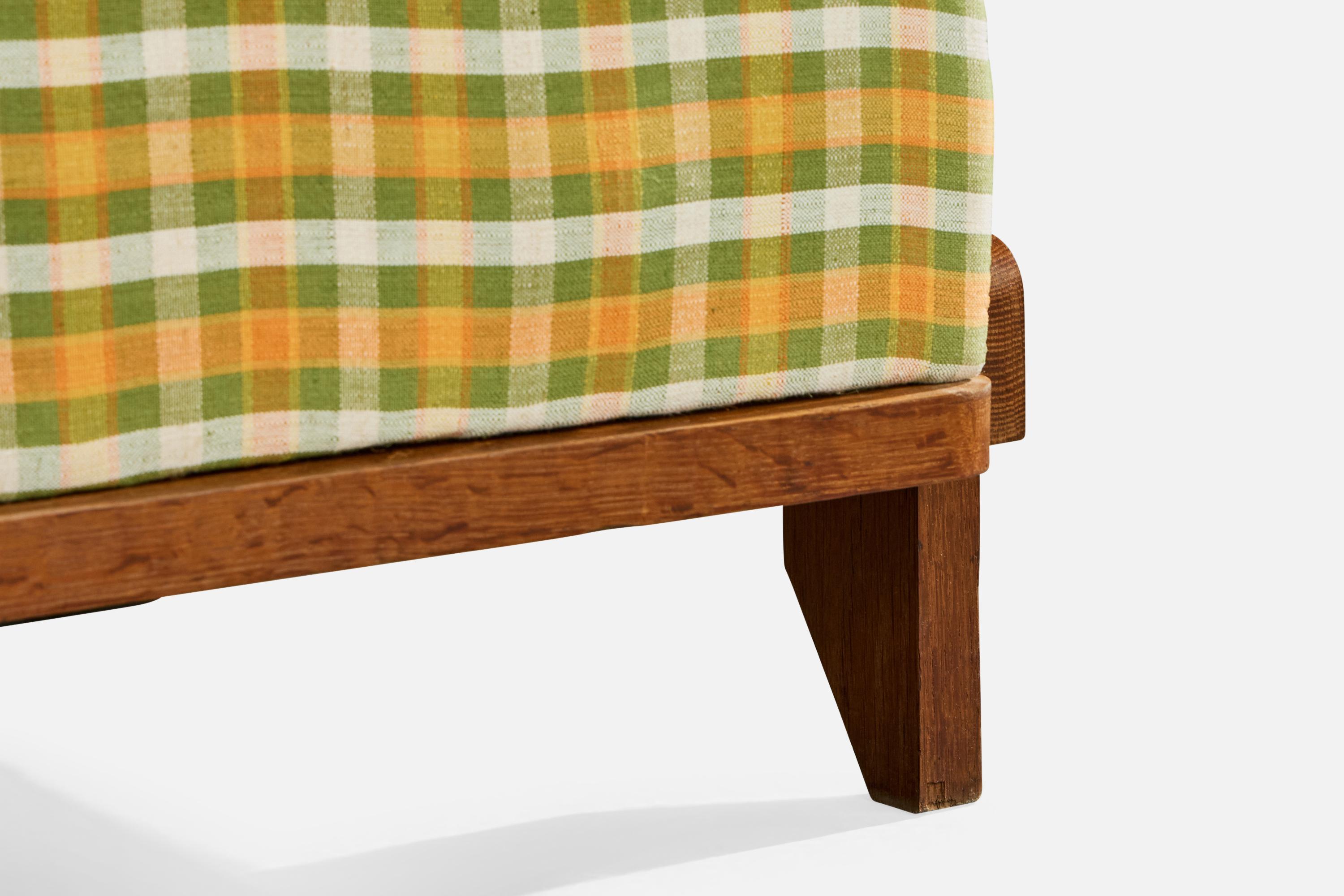 Guillerme & Chambron, Silla de salón, Tela, Roble, Francia, 1960 en venta 5