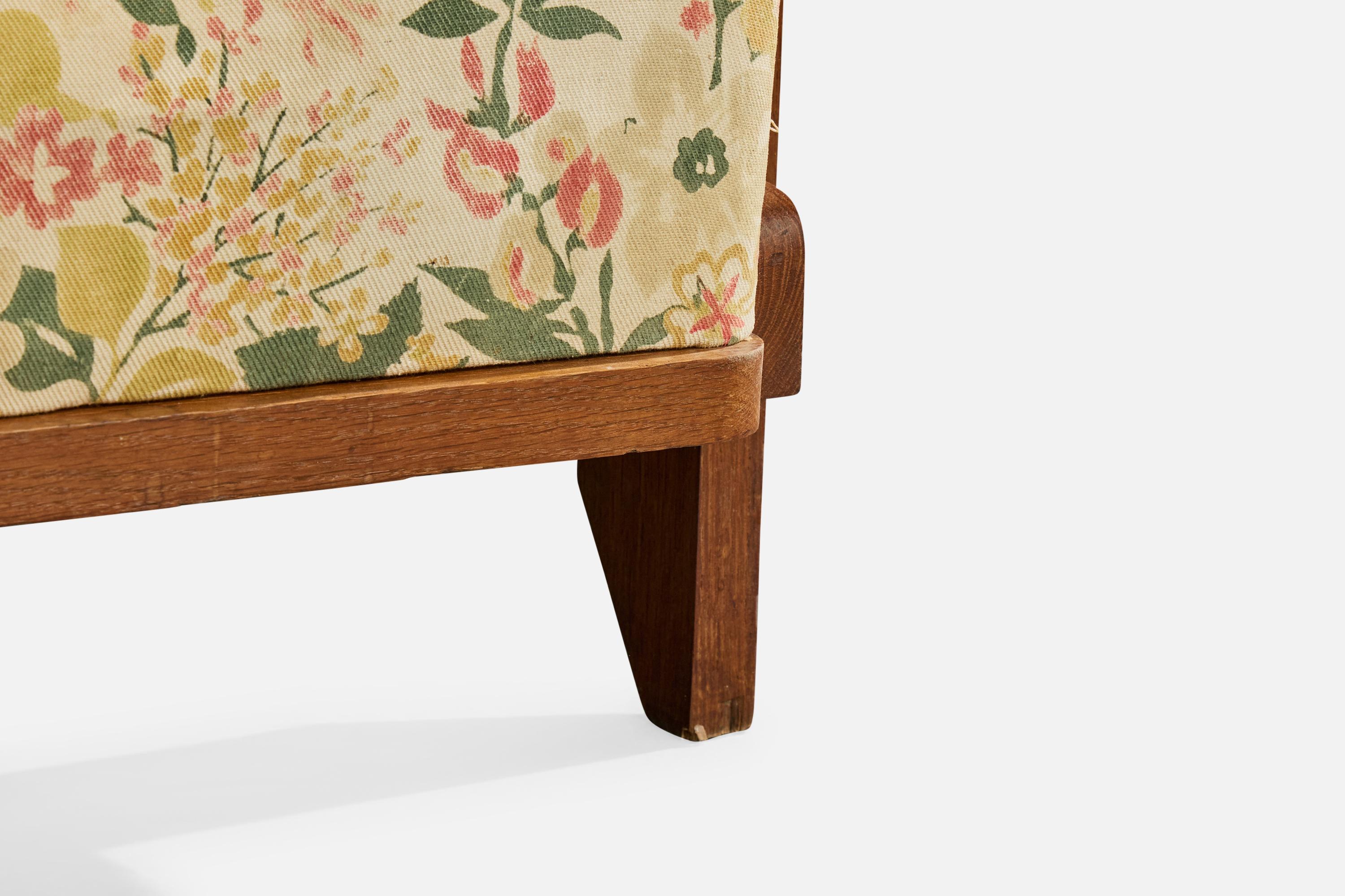 Guillerme & Chambron, Sedia da salotto, Fabrice, Oak, Francia, 1960 in vendita 6