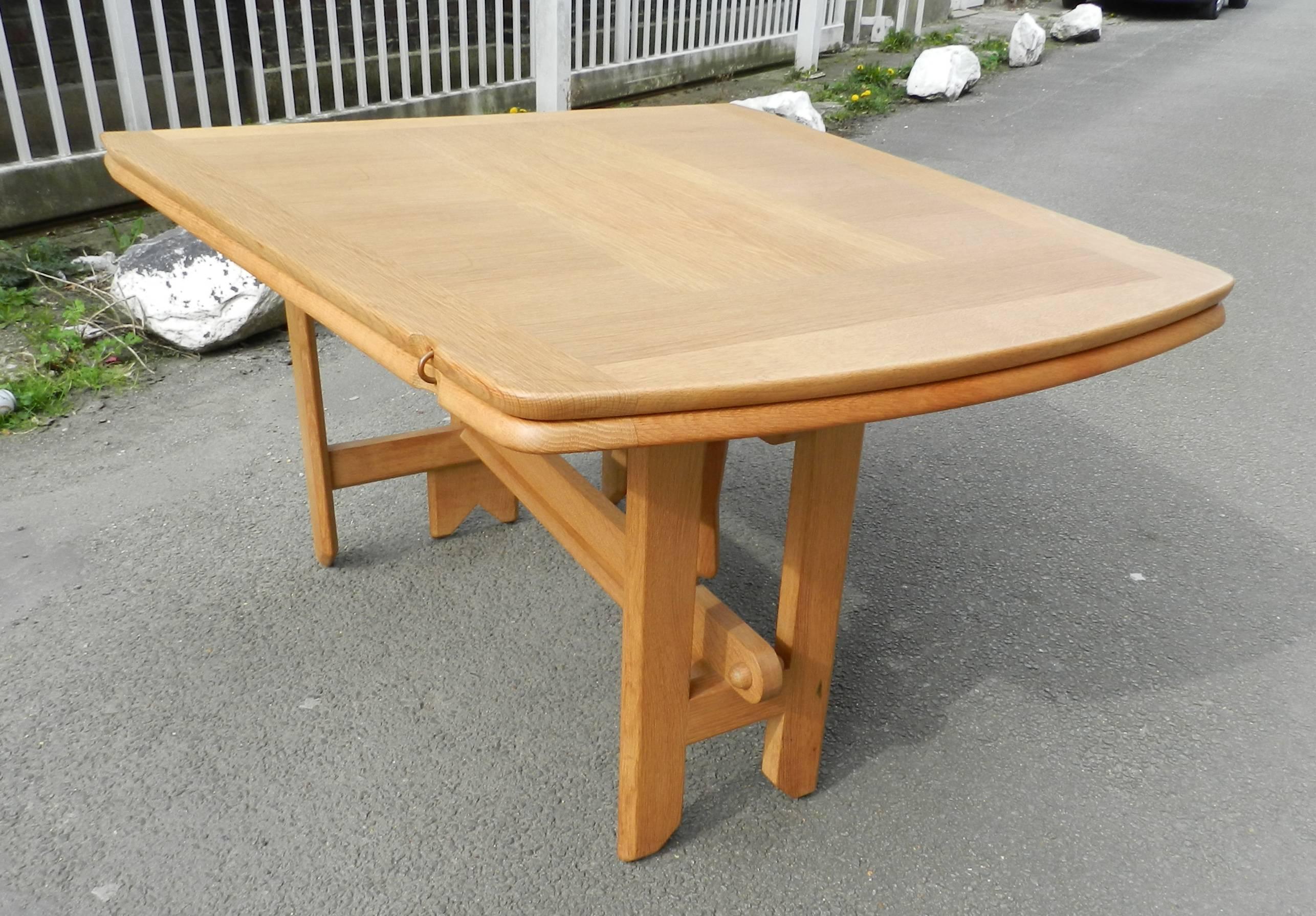 Guillerme & Chambron, oak table model 
