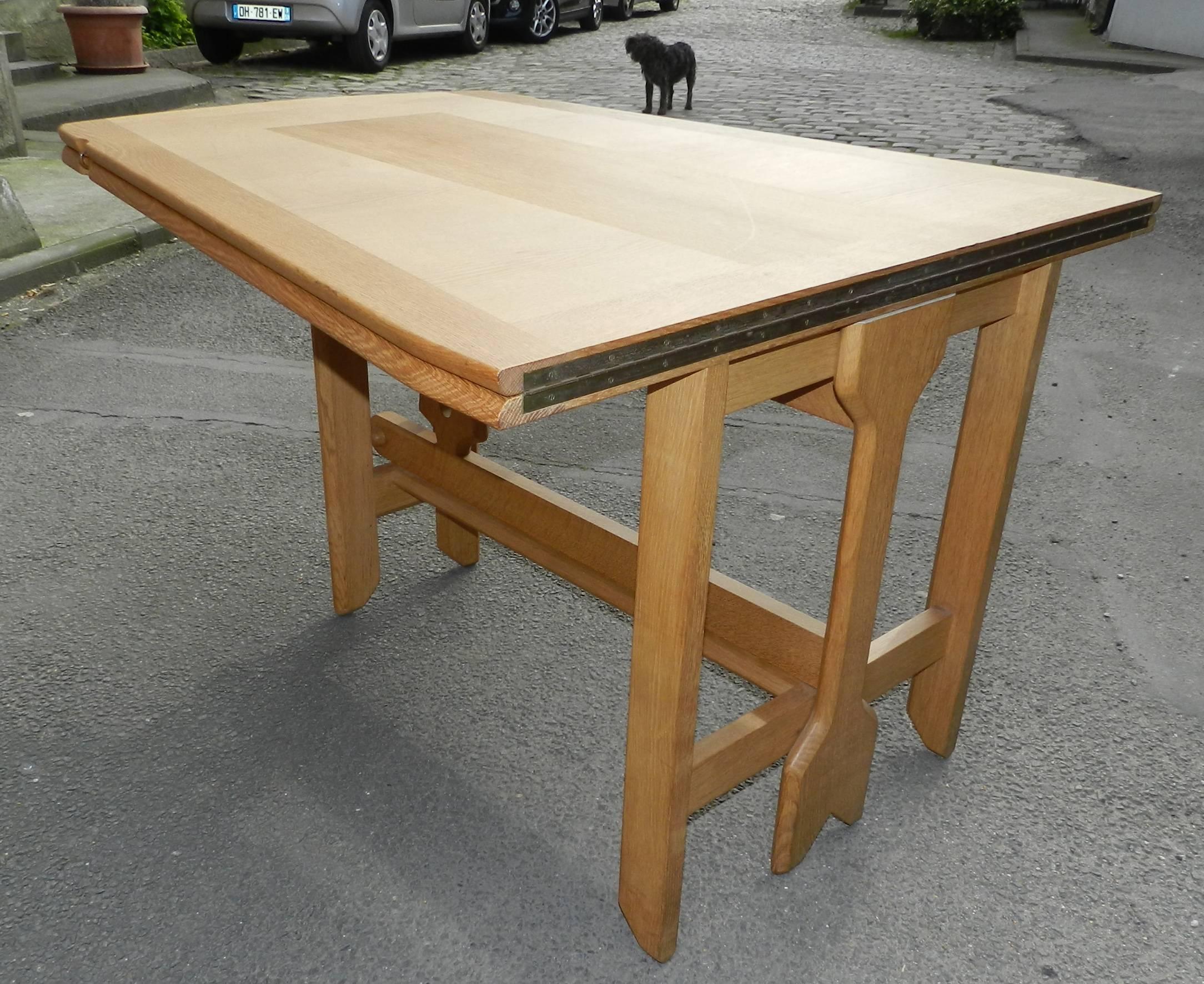 Guillerme & Chambron, Oak Table Model 