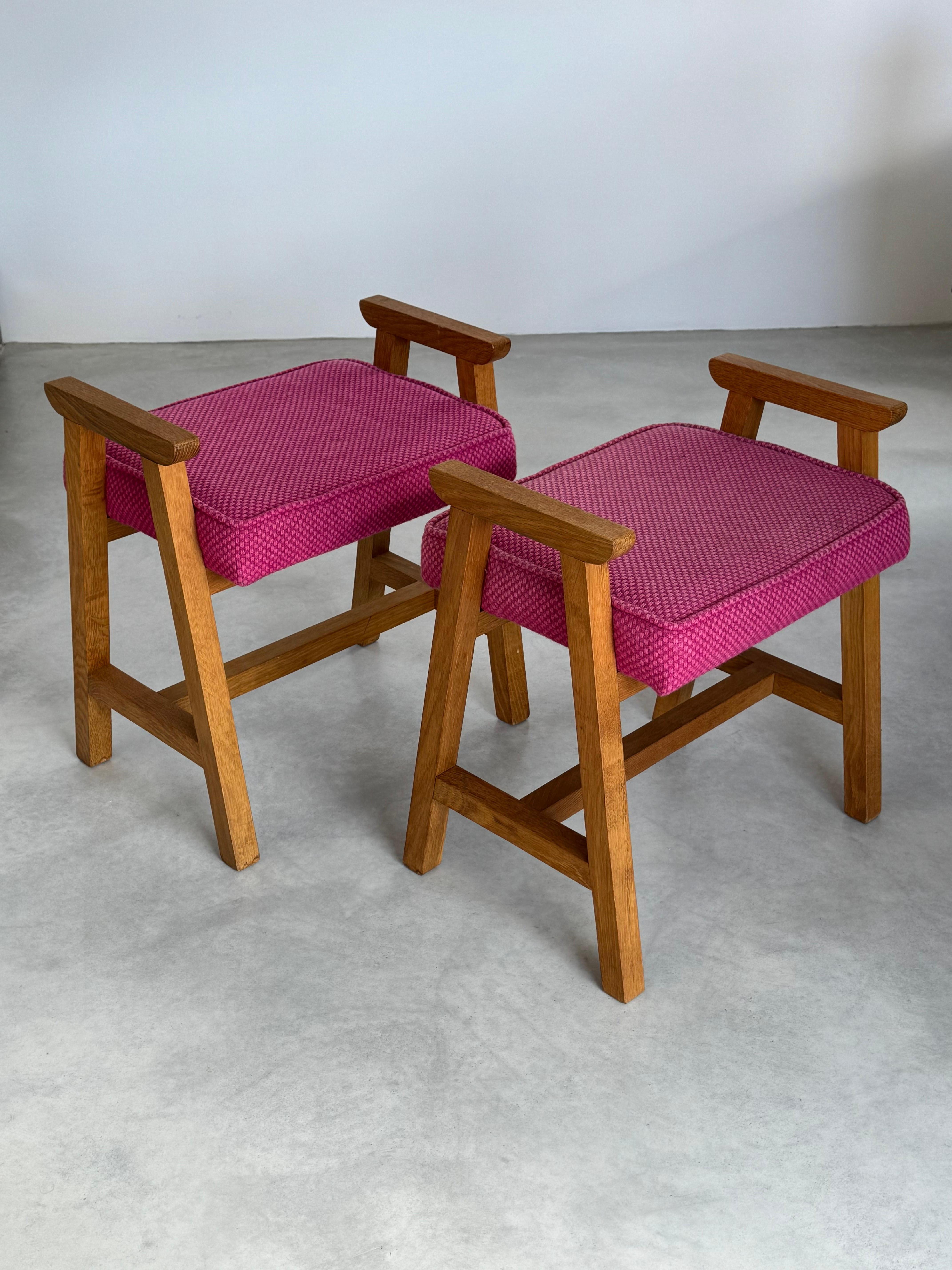 Mid-20th Century Guillerme & Chambron, pair of  