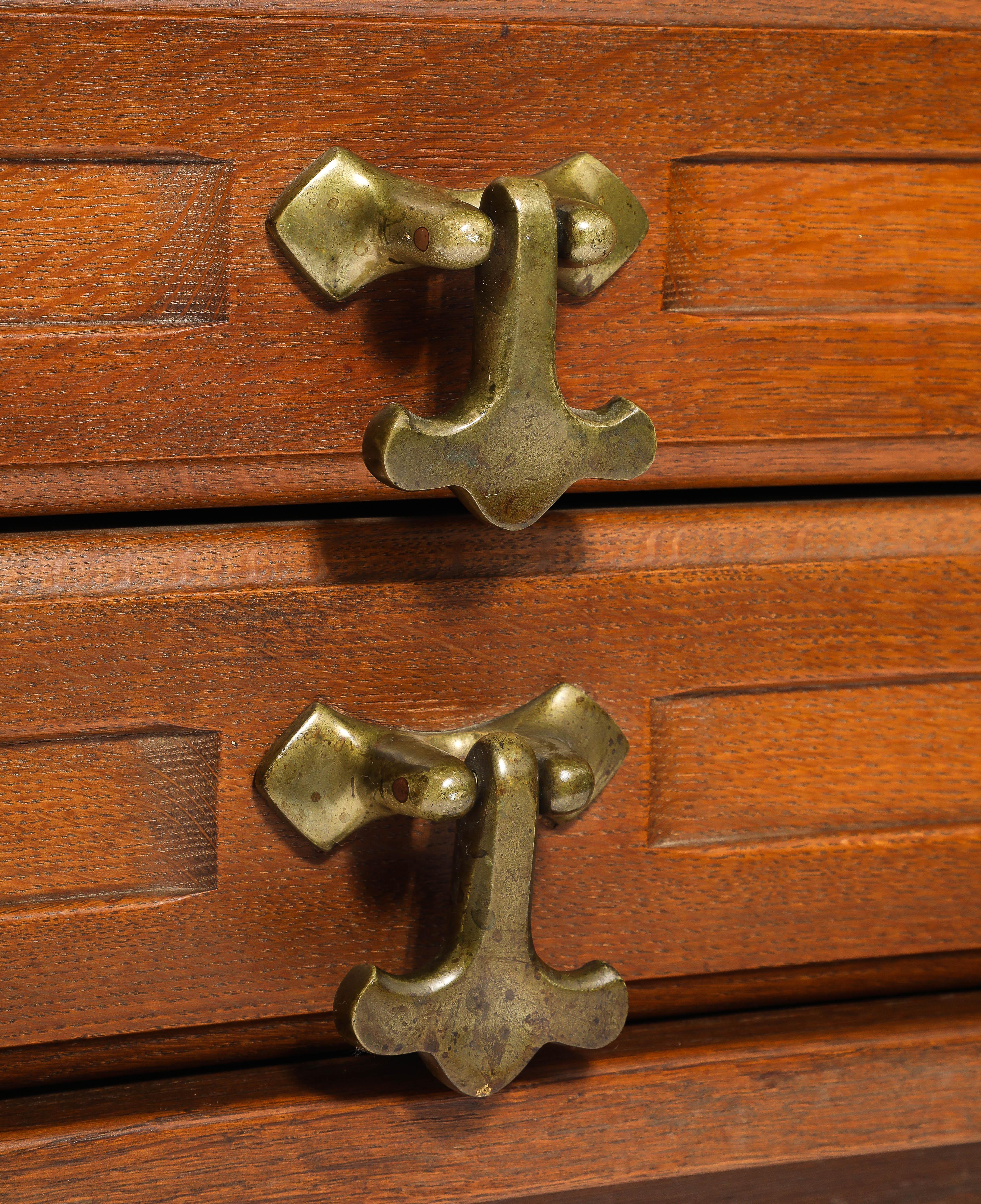 Guillerme & Chambron Petronilles Chest, France 1950's For Sale 7