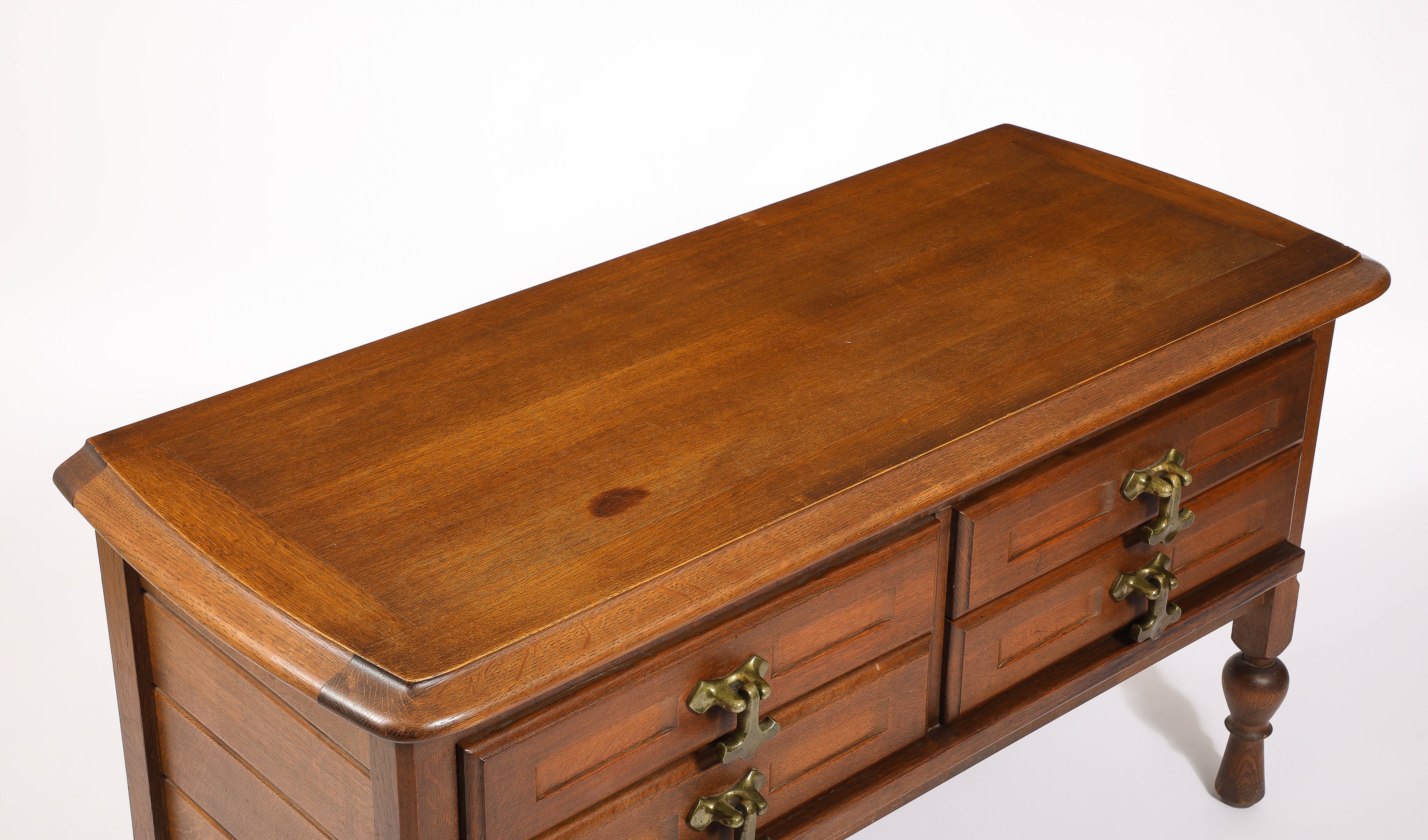 Guillerme & Chambron Petronilles Chest, France 1950's For Sale 8