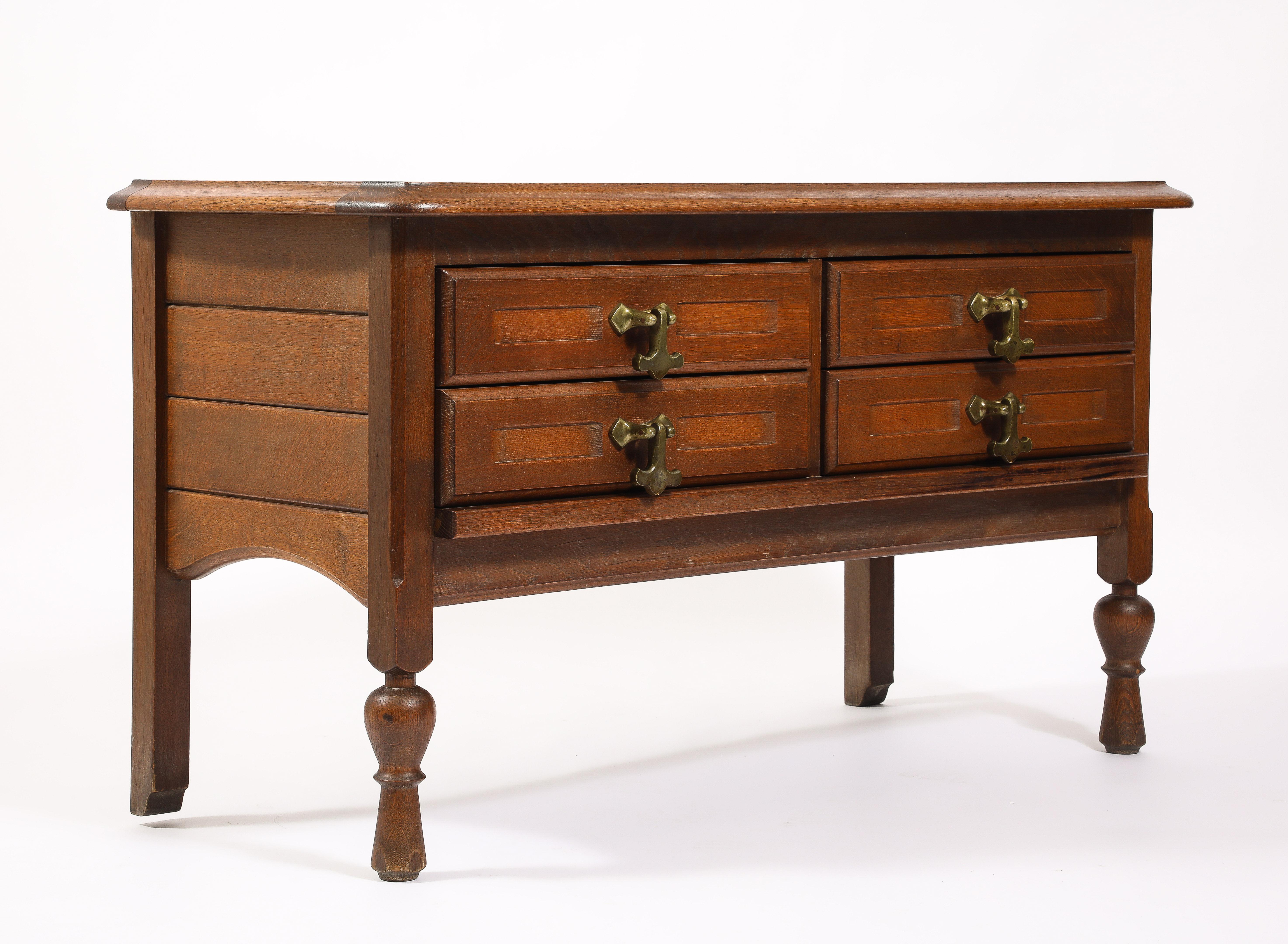 Guillerme & Chambron Petronilles Chest, France 1950's For Sale 9