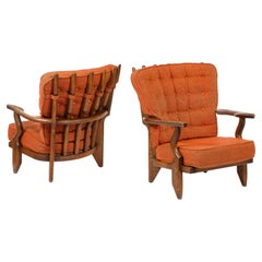 Chaises Repos Guillerme & Chambron, France, années 1950