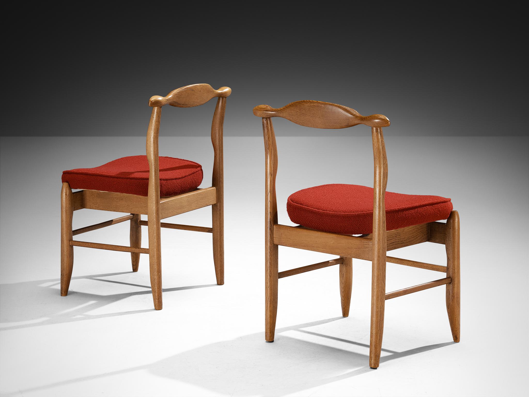 Guillerme & Chambron Conjunto de ocho sillas de comedor 