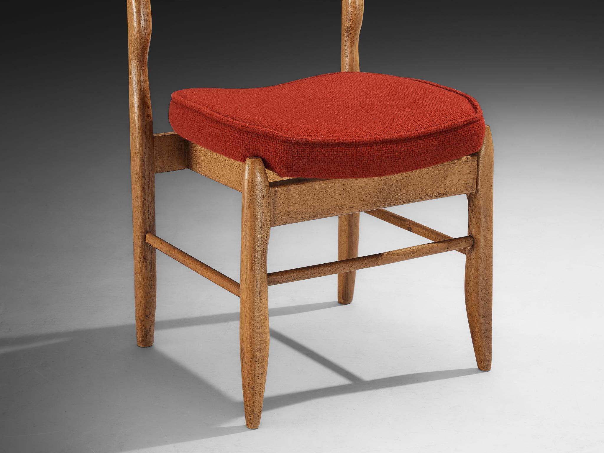 Guillerme & Chambron Conjunto de ocho sillas de comedor 
