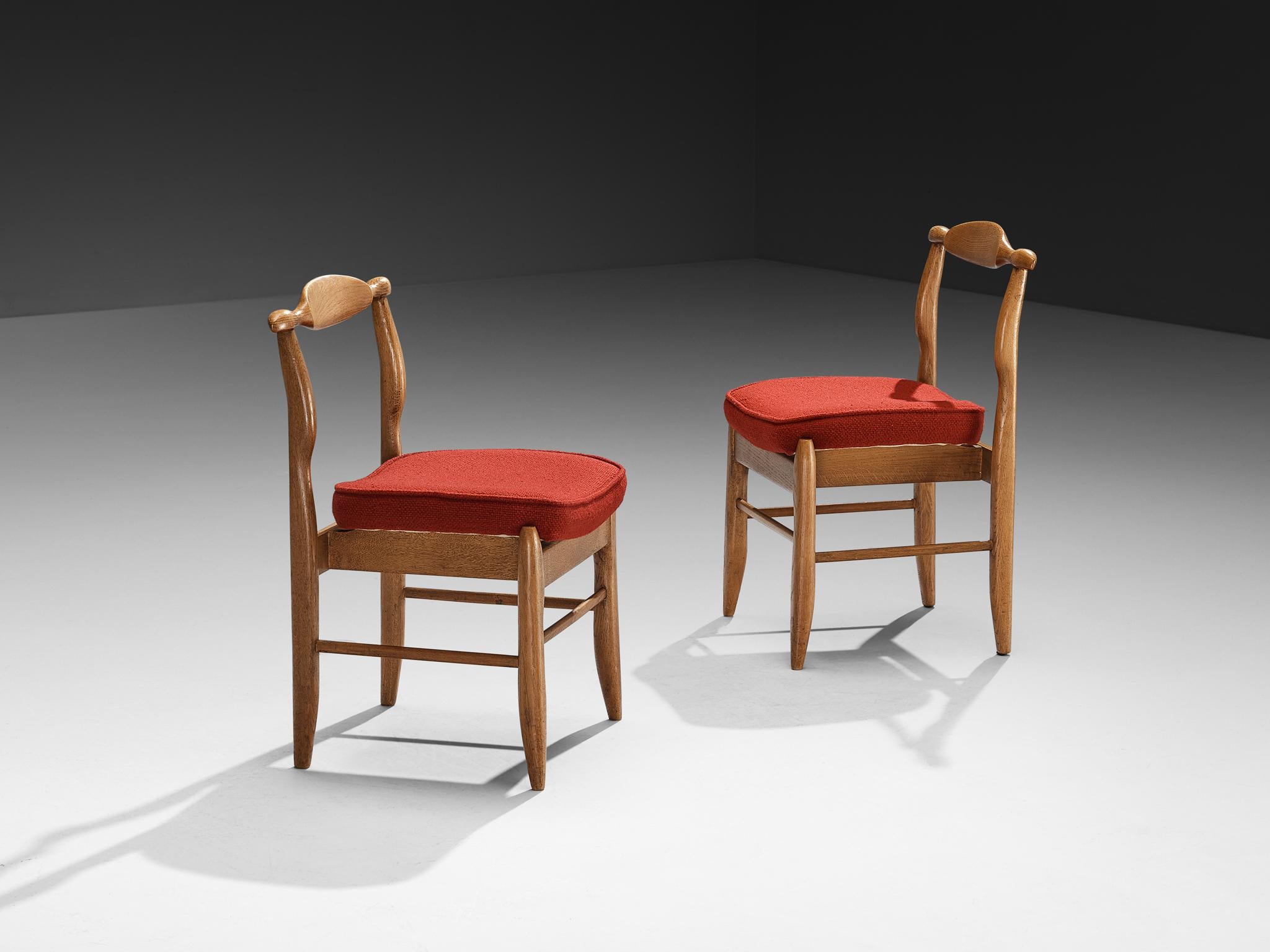 Guillerme & Chambron Conjunto de ocho sillas de comedor 