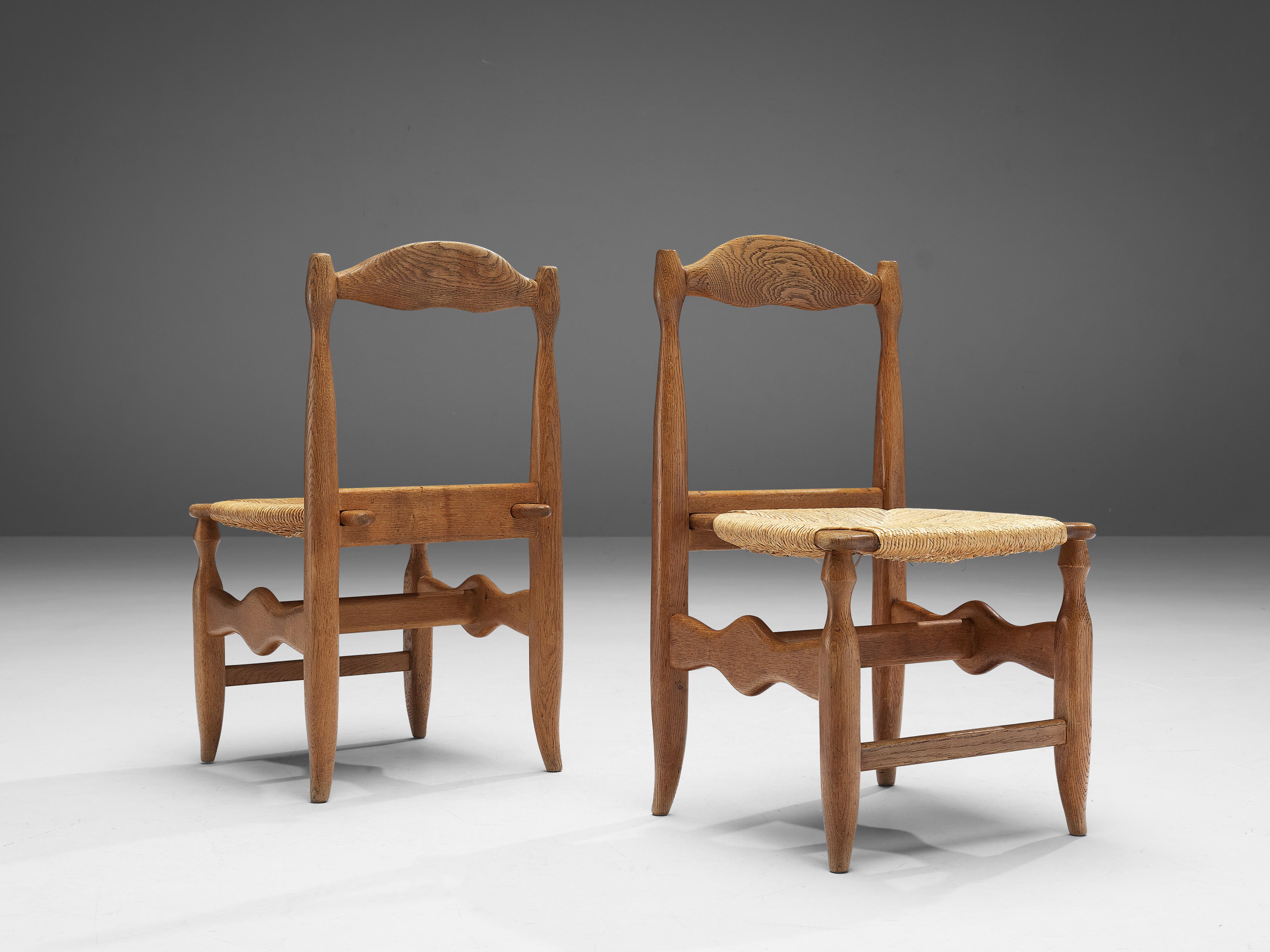 Guillerme & Chambron Set of Six ‘Charlotte’ Dining Chairs 2