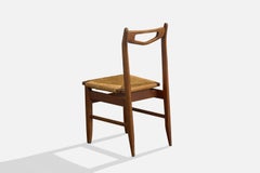 Guillerme & Chambron, Silla auxiliar, Roble, Rush, Francia, Años 60