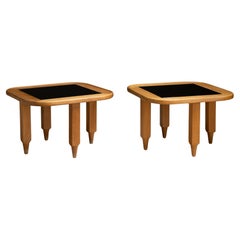 Guillerme & Chambron Side Table, France circa 195