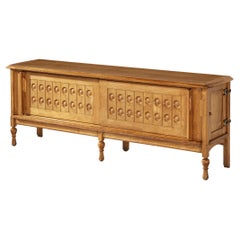 Sideboard aus Eichenholz von Guillerme & Chambron 