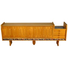 Guillerme & Chambron, Credenza "Simon", Edition Votre Maison, 1960